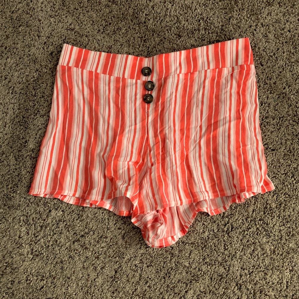 Pink striped shirts